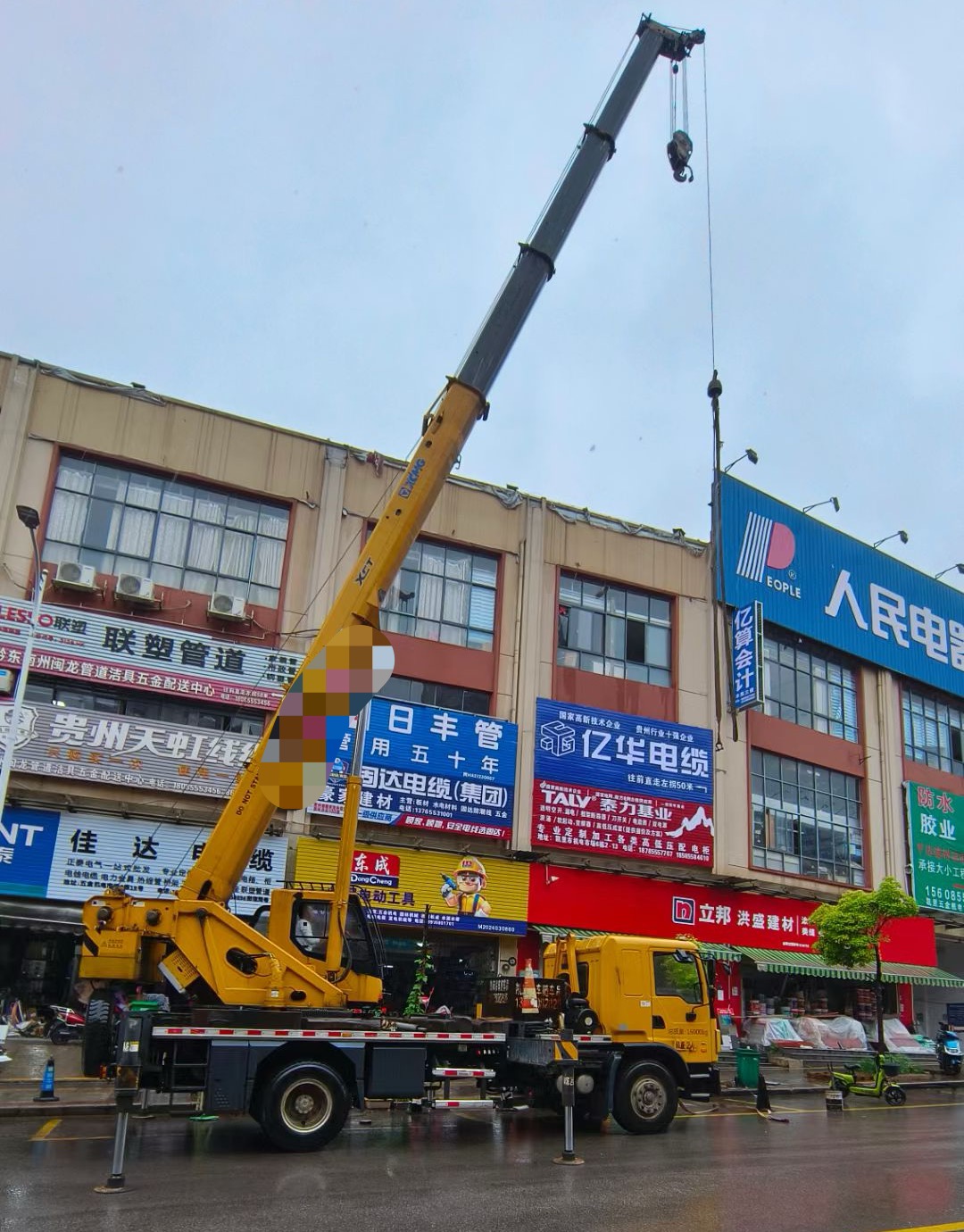 晋江市吊车吊机租赁桥梁吊装