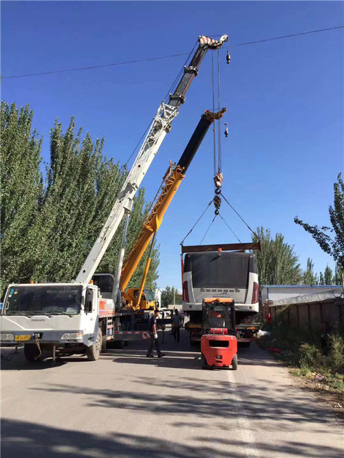 晋江市港口集装箱搬运案例